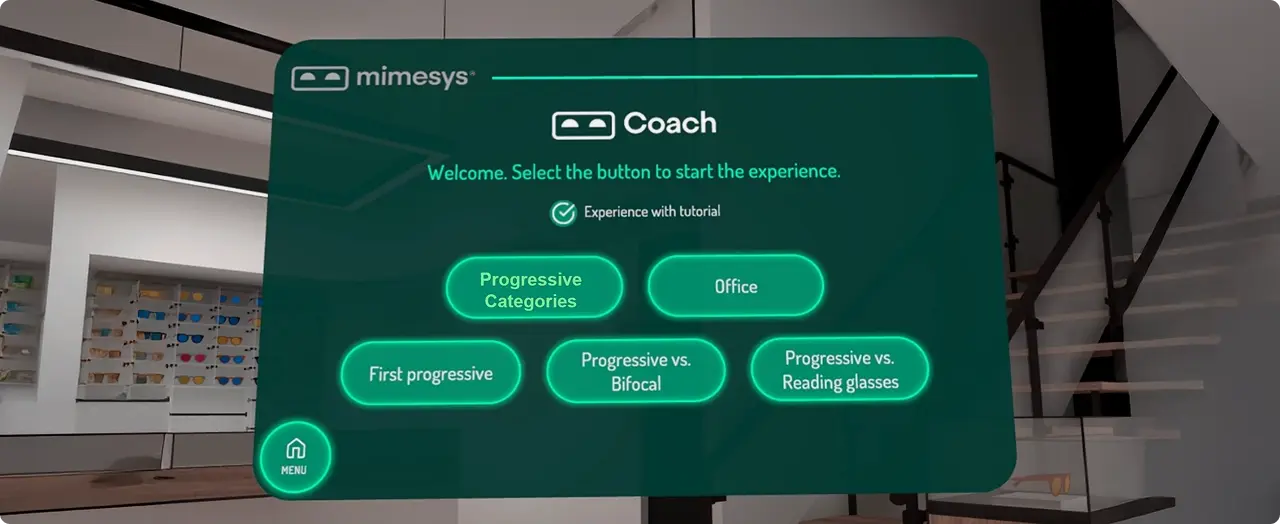 Mimesys Coach - Functionalities
